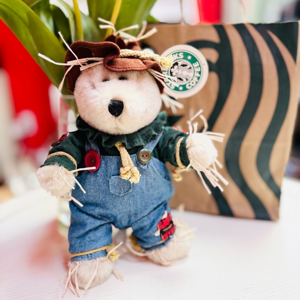Starbucks Bearista Scarecrow 2001 Edition